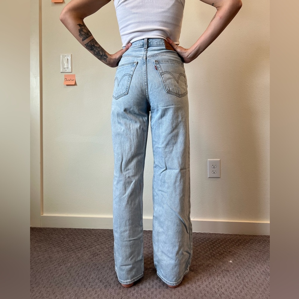 Levis high loose jeans